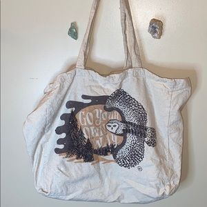 Owl tote bag